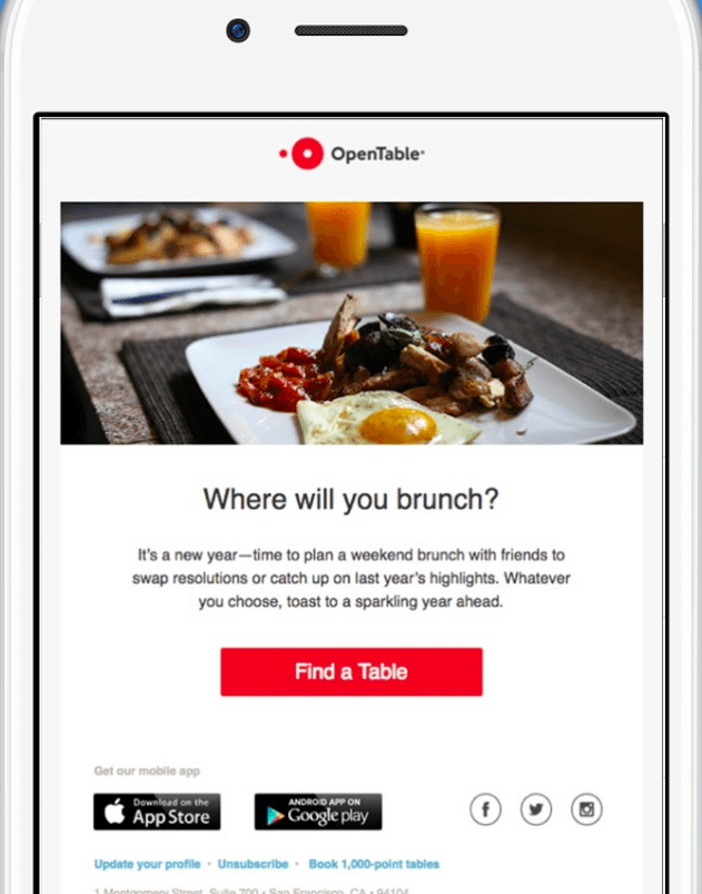 opentable-email-marketing-campaign-example