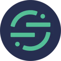 segment logo avatar blue icon blue
