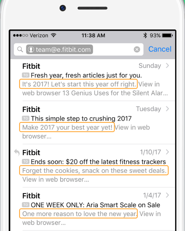 fitbit-email-marketing-campaign-example