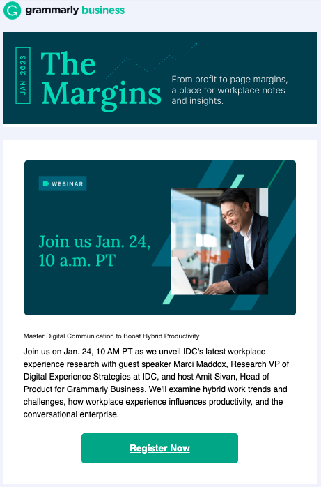 The Margins newsletter