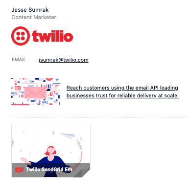 email signature marketing example 2