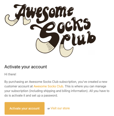 Awesome Socks Club Subscription