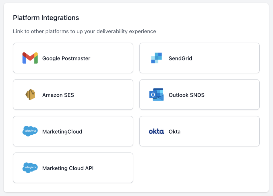 Platform-integrations