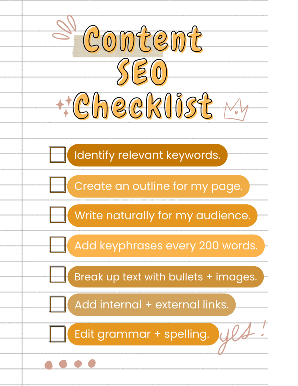 SEO-checklist