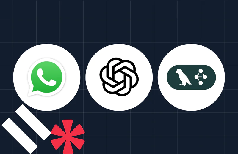 Three app logos
